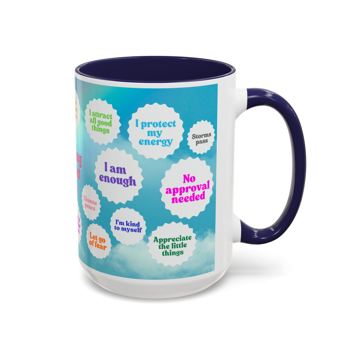 My Morning Mindset Mug, 11oz or 15oz, 7 color choices