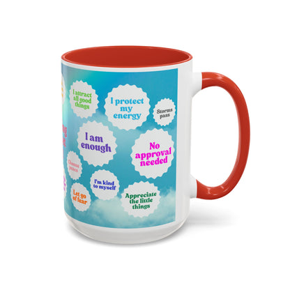 My Morning Mindset Mug, 11oz or 15oz, 7 color choices