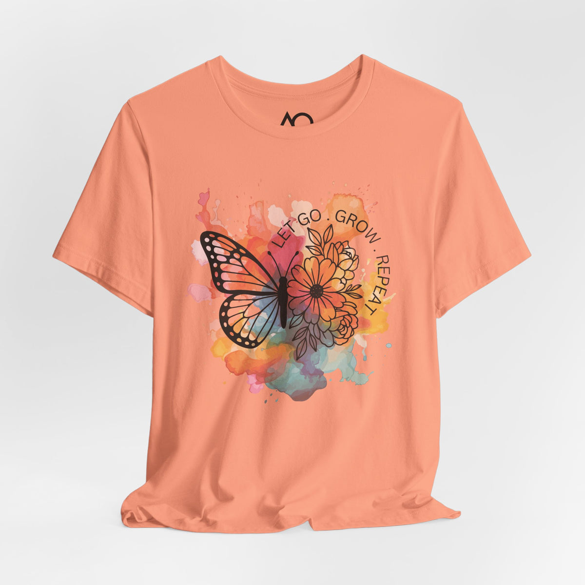 Let Go, Grow, Repeat T-Shirt, XS-5X, 9 colors