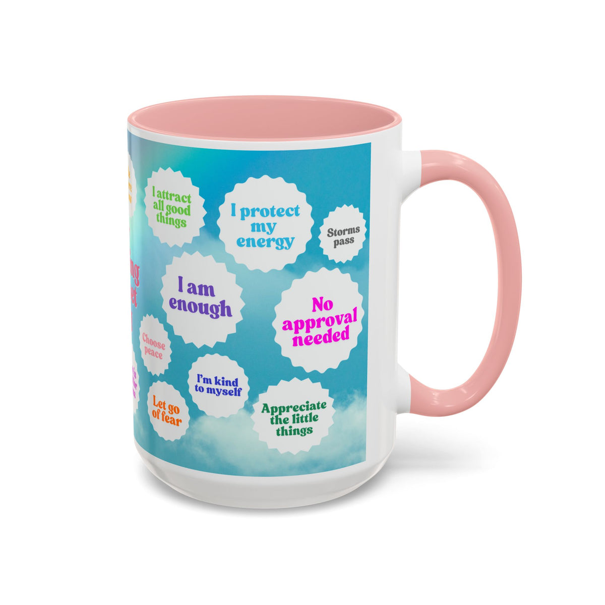 My Morning Mindset Mug, 11oz or 15oz, 7 color choices