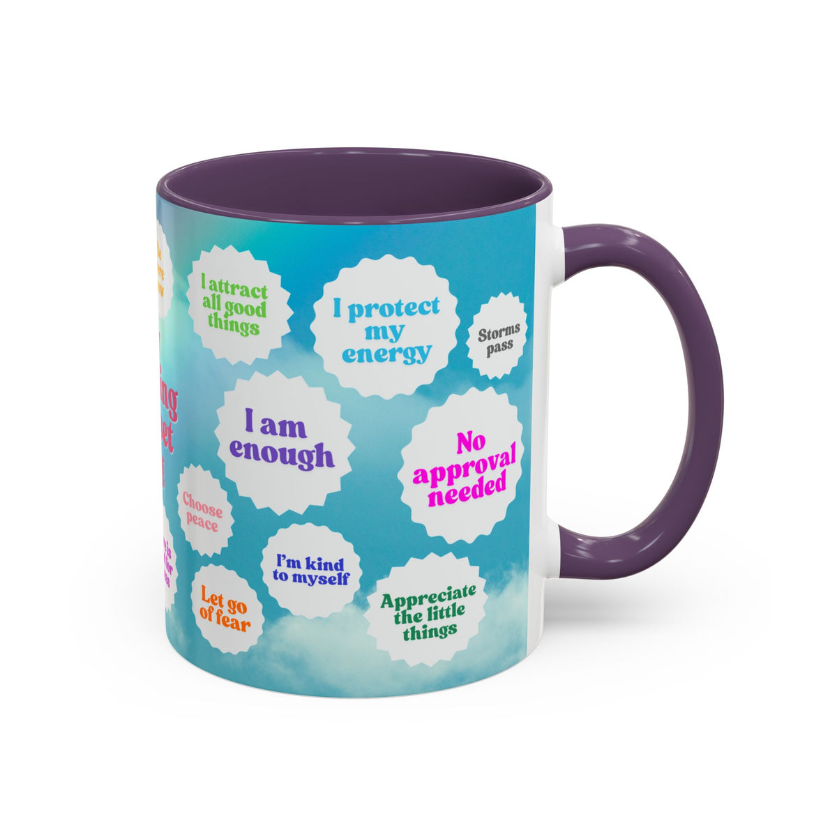 My Morning Mindset Mug, 11oz or 15oz, 7 color choices