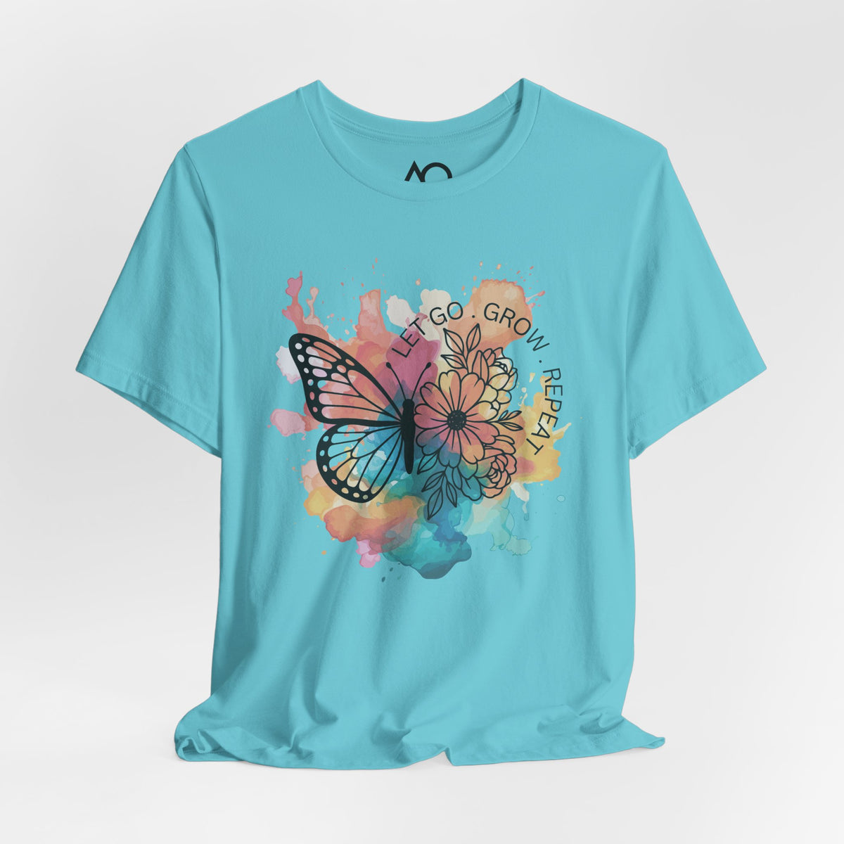 Let Go, Grow, Repeat T-Shirt, XS-5X, 9 colors