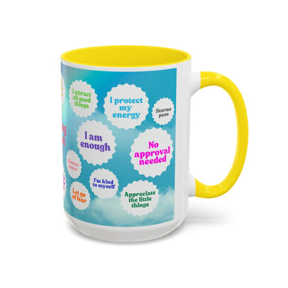 My Morning Mindset Mug, 11oz or 15oz, 7 color choices