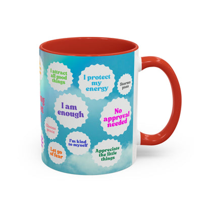 My Morning Mindset Mug, 11oz or 15oz, 7 color choices