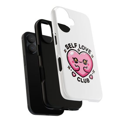 Kawaii Self Love Club - Tough Phone Cases - iPhone, Samsung Galaxy, Google Pixel