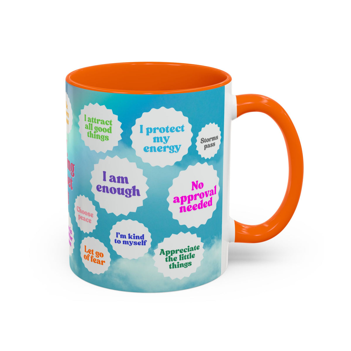 My Morning Mindset Mug, 11oz or 15oz, 7 color choices